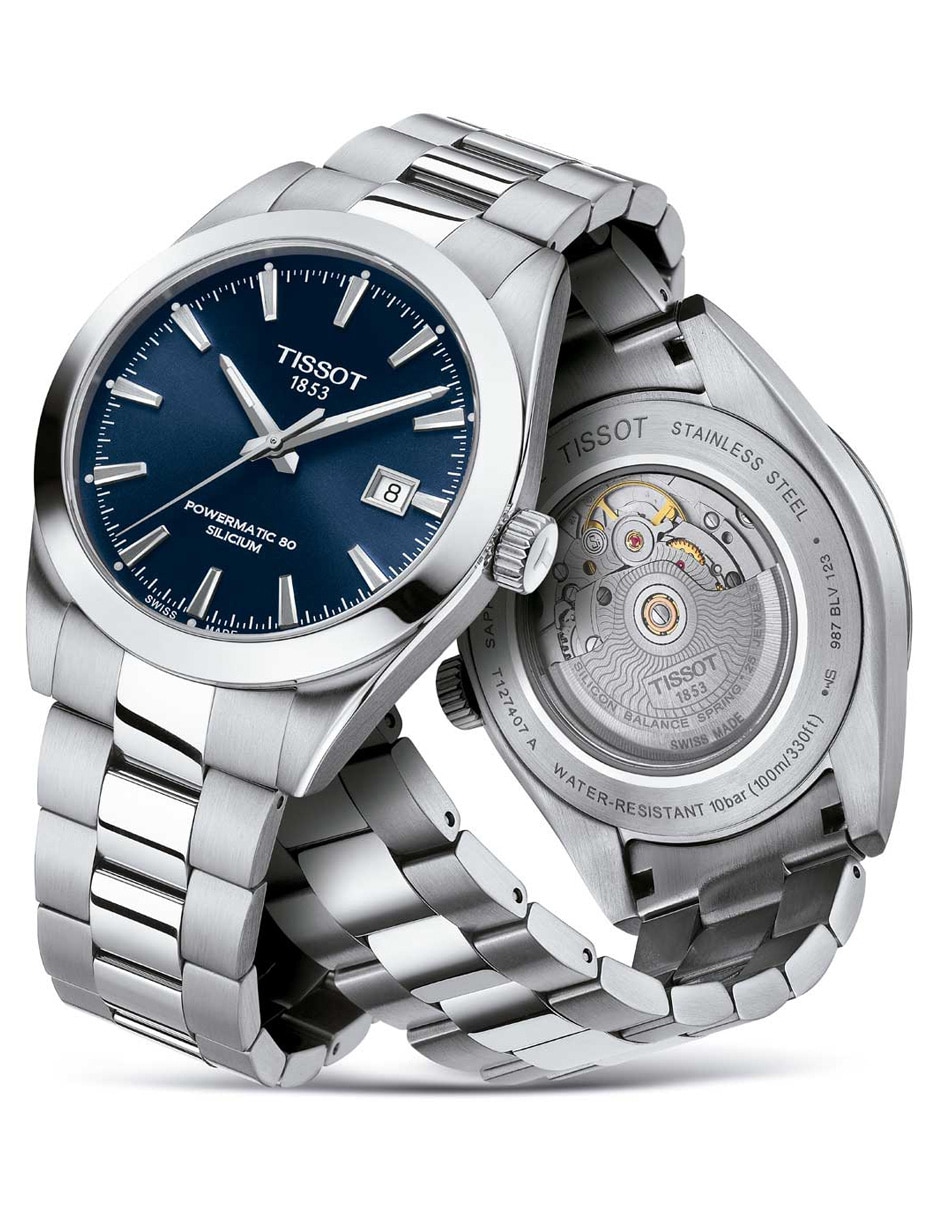 Reloj Gentleman Powermatic 80 Silicium para hombre T1274071104100