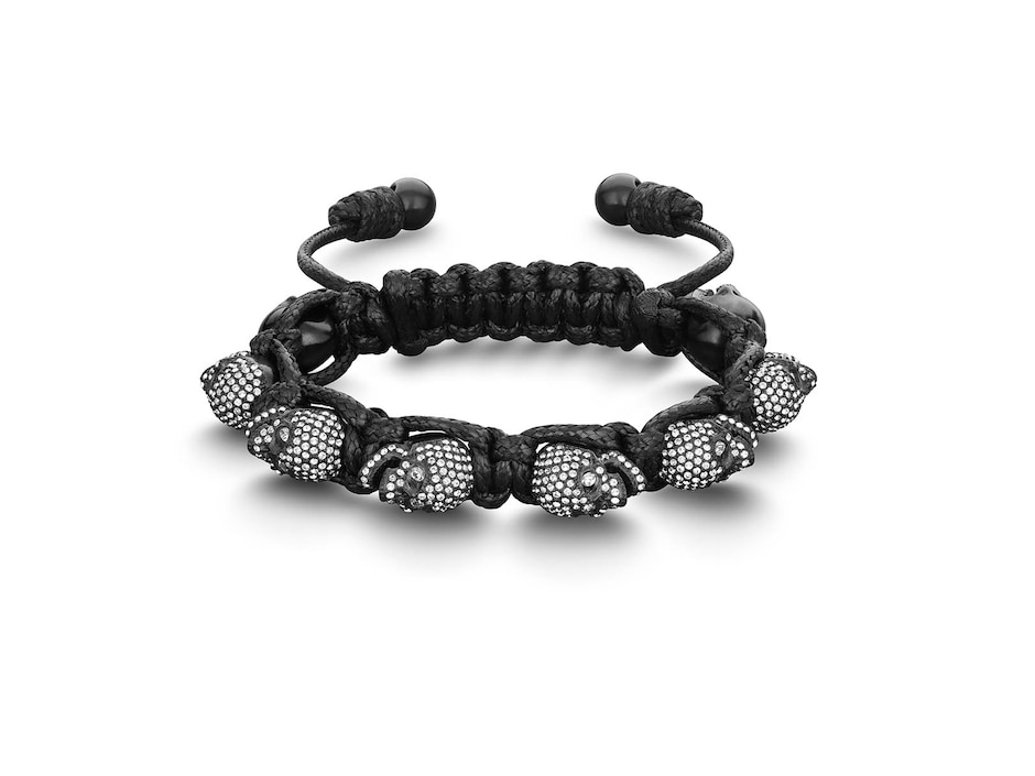 Pulsera Craneo negra Pulsera Craneo negra
