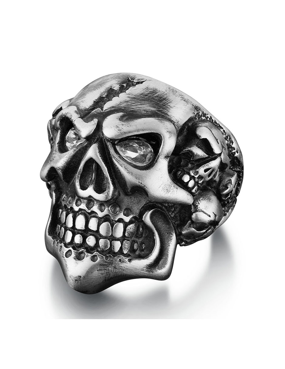 Anillo de calavera Skull zirconia brillante Anillo de calavera Skull zirconia brillante