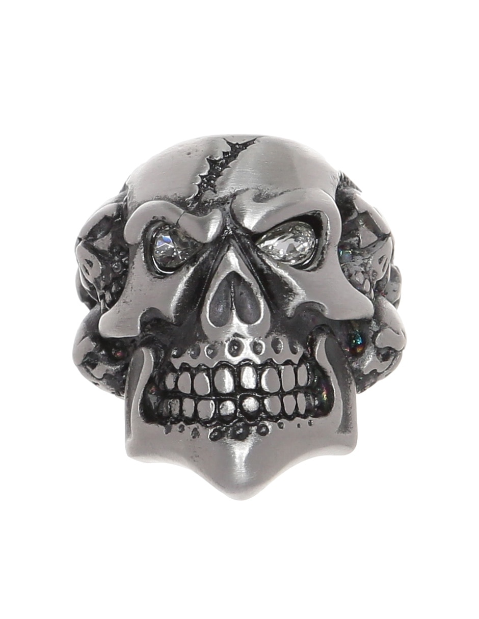 Anillo de cráneo Skull zirconia brillante Anillo de cráneo Skull zirconia brillante