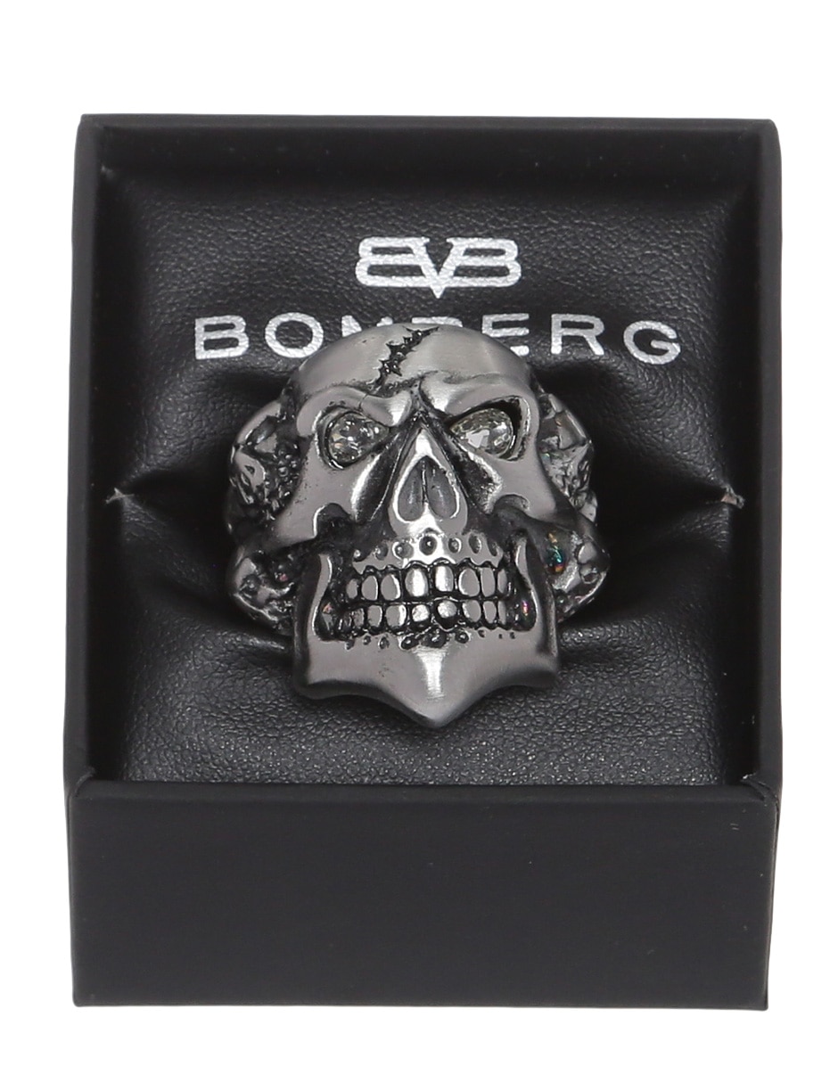 Anillo de cráneo Skull zirconia brillante 6