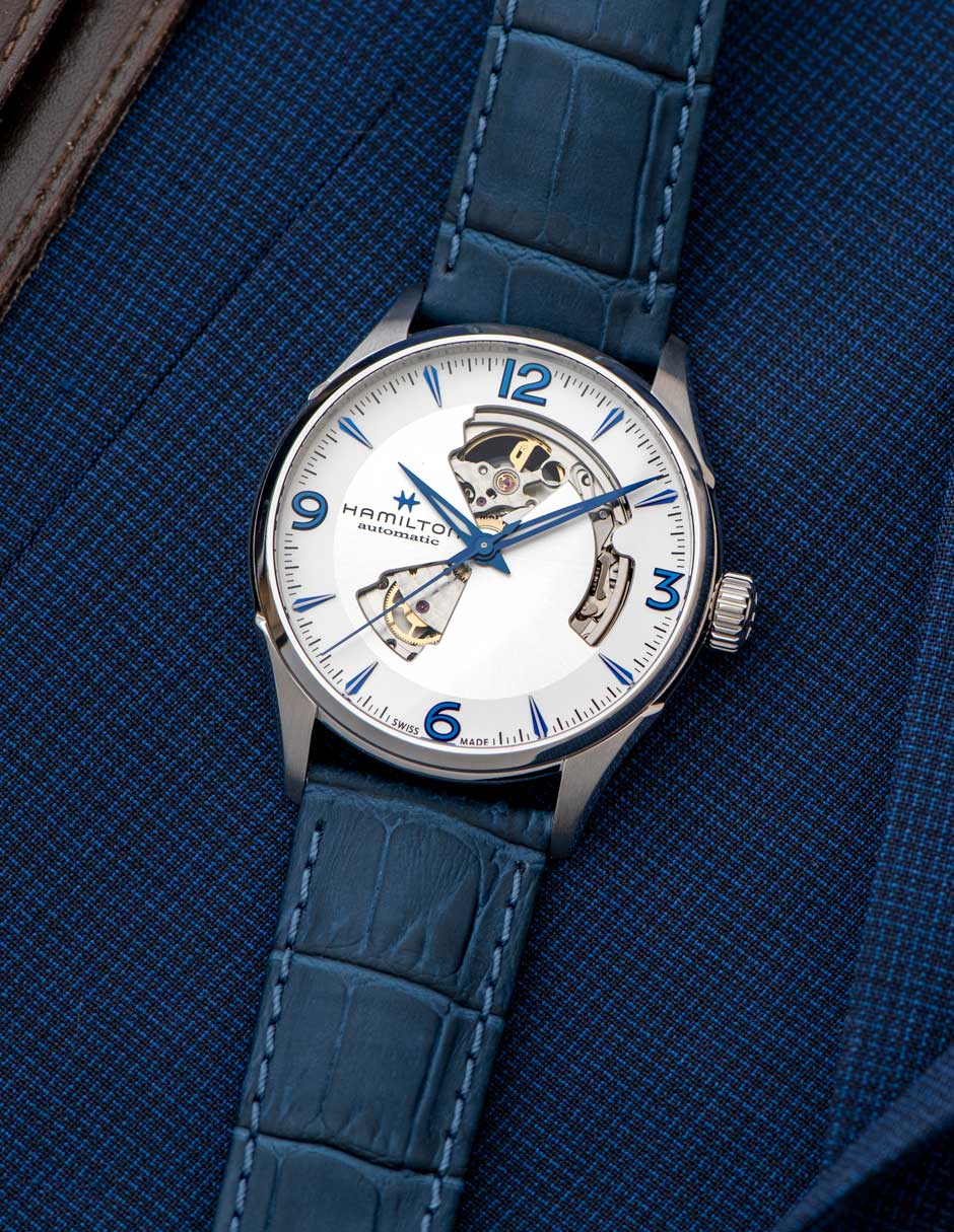 Reloj Jazzmaster Open Heart para hombre H32705651