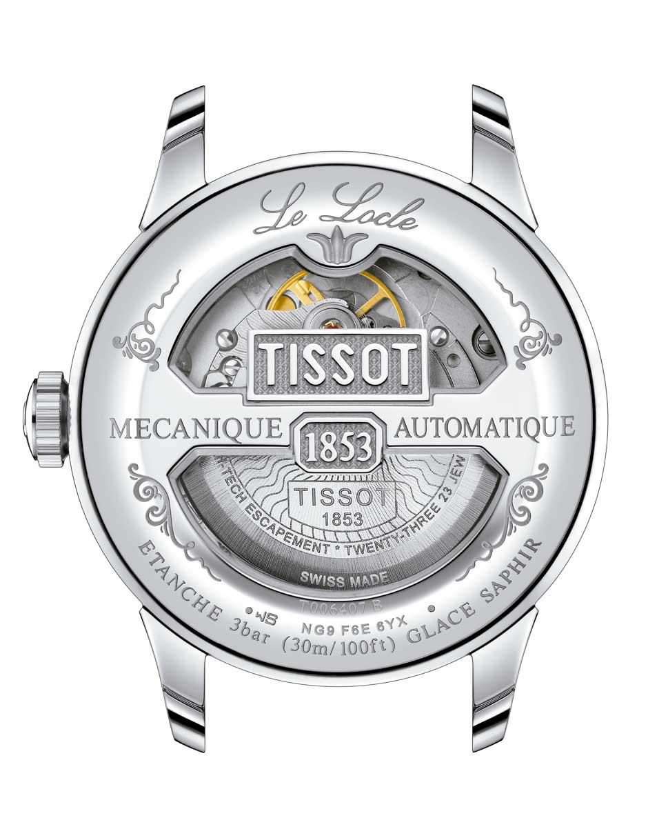 Reloj Le Locle Powermatic 80 para hombre T0064071104300 2