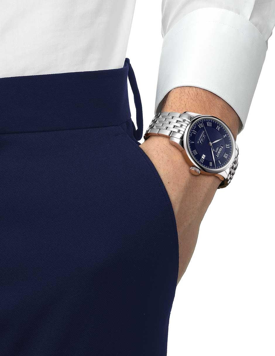 Reloj Le Locle Powermatic 80 para hombre T0064071104300