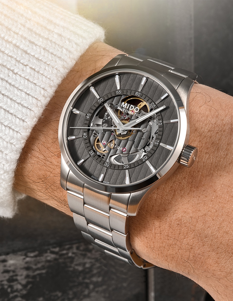 Reloj Multifort skeleto vertigo para hombre M0384361106100