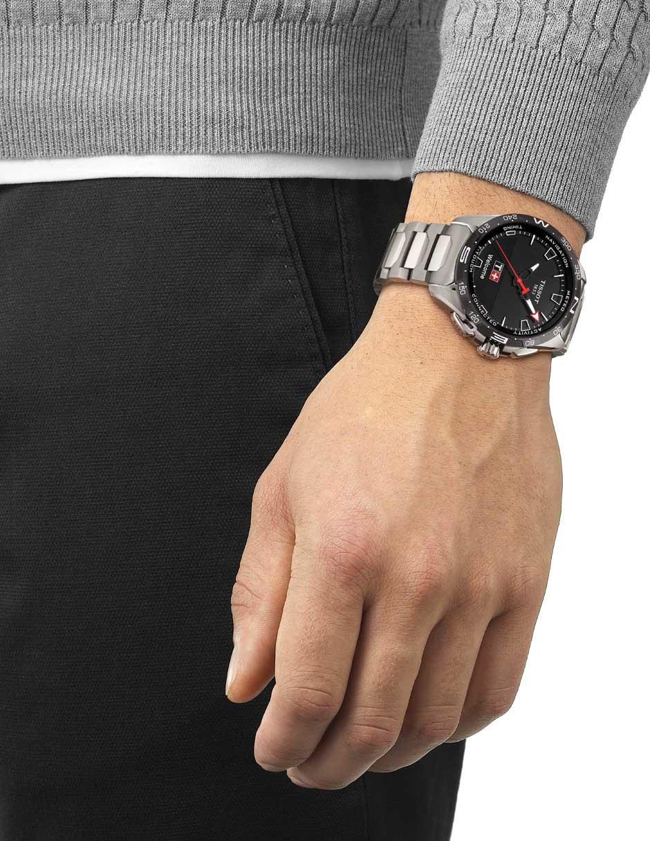 Reloj T-touch connect solar para hombre T1214204405100