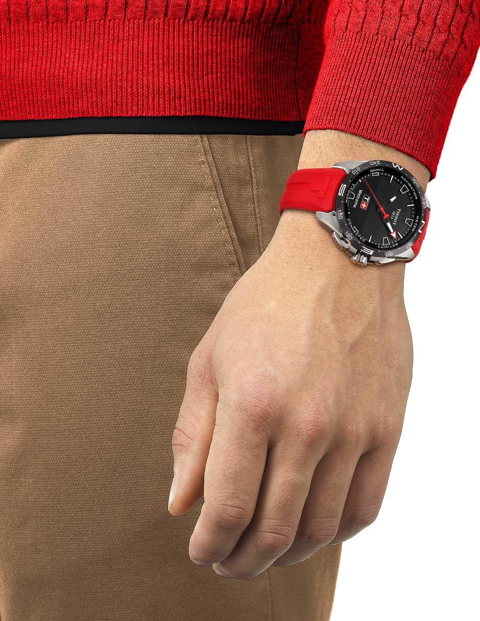 Reloj T-touch connect solar para hombre T1214204705101