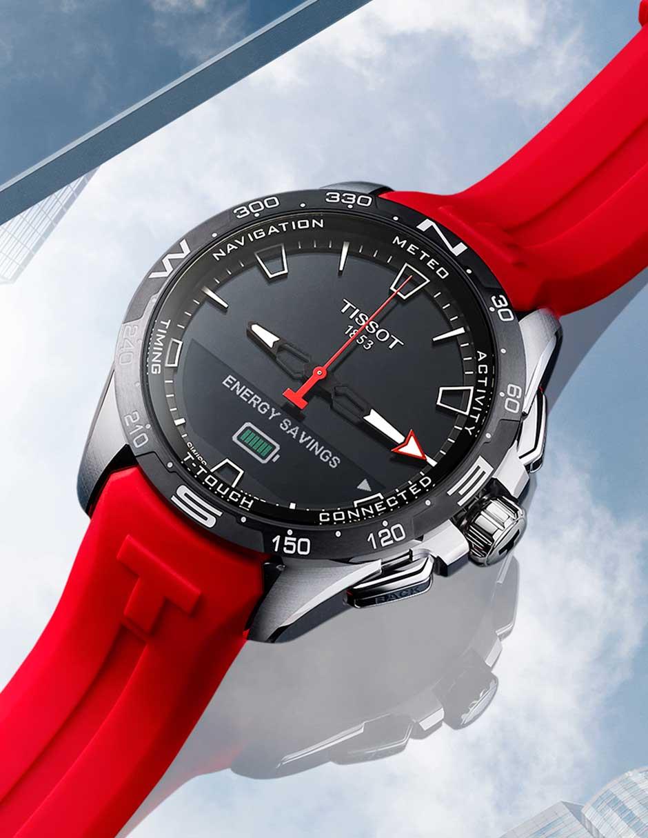 Reloj T-touch connect solar para hombre T1214204705101