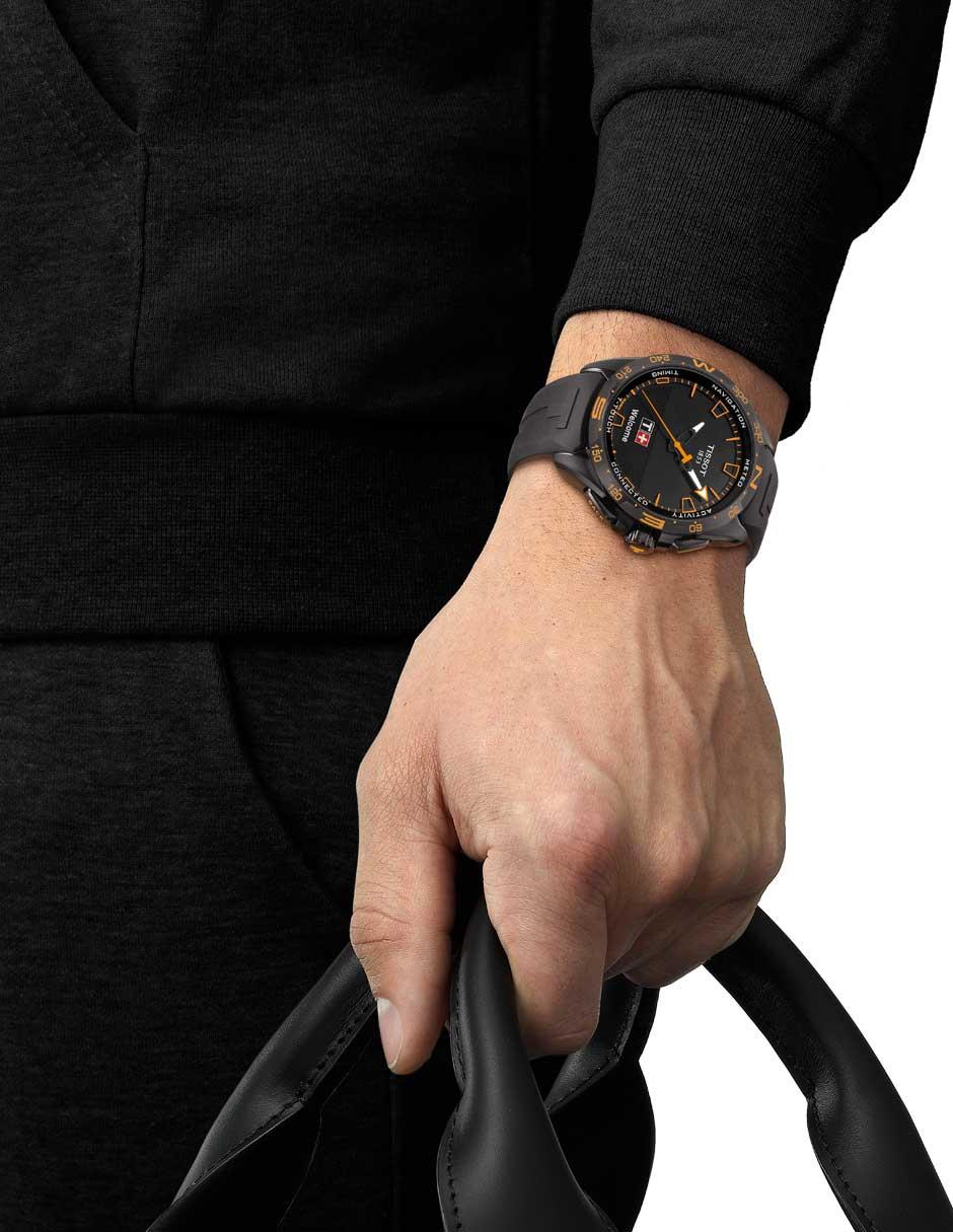 Reloj T-touch connect solar para hombre T1214204705104