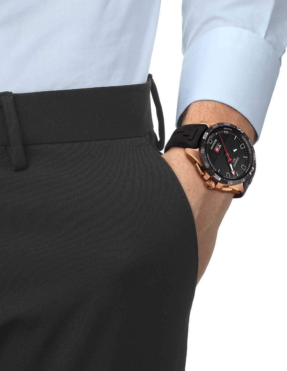 Reloj T-touch connect solar para hombre T1214204705102