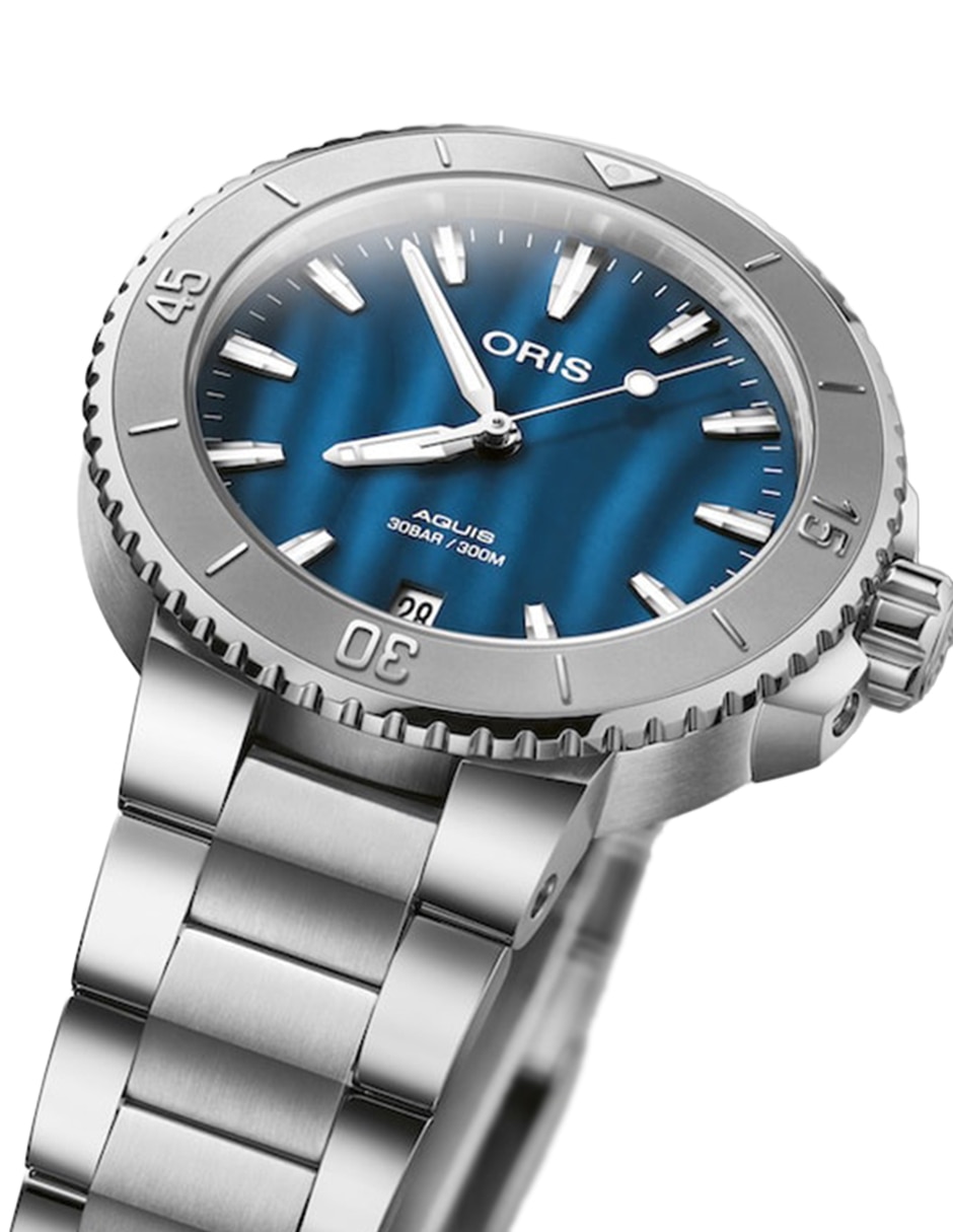 Reloj Oris Aquis Date Lady para mujer 73377704155-0781805p