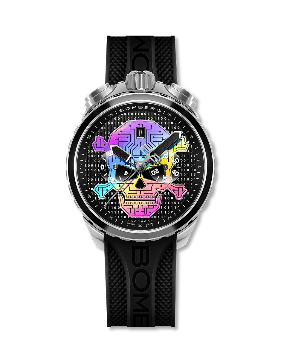 Reloj Bolt-68 Heritage Cyber Skull para hombre BS4572.2 1