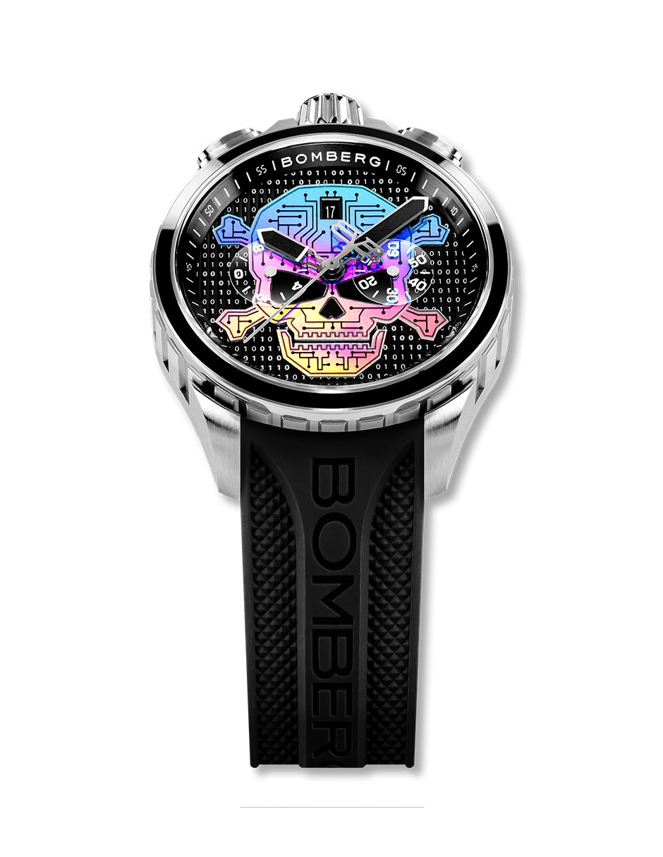 Reloj Bolt-68 Heritage Cyber Skull para hombre BS4572.2 2