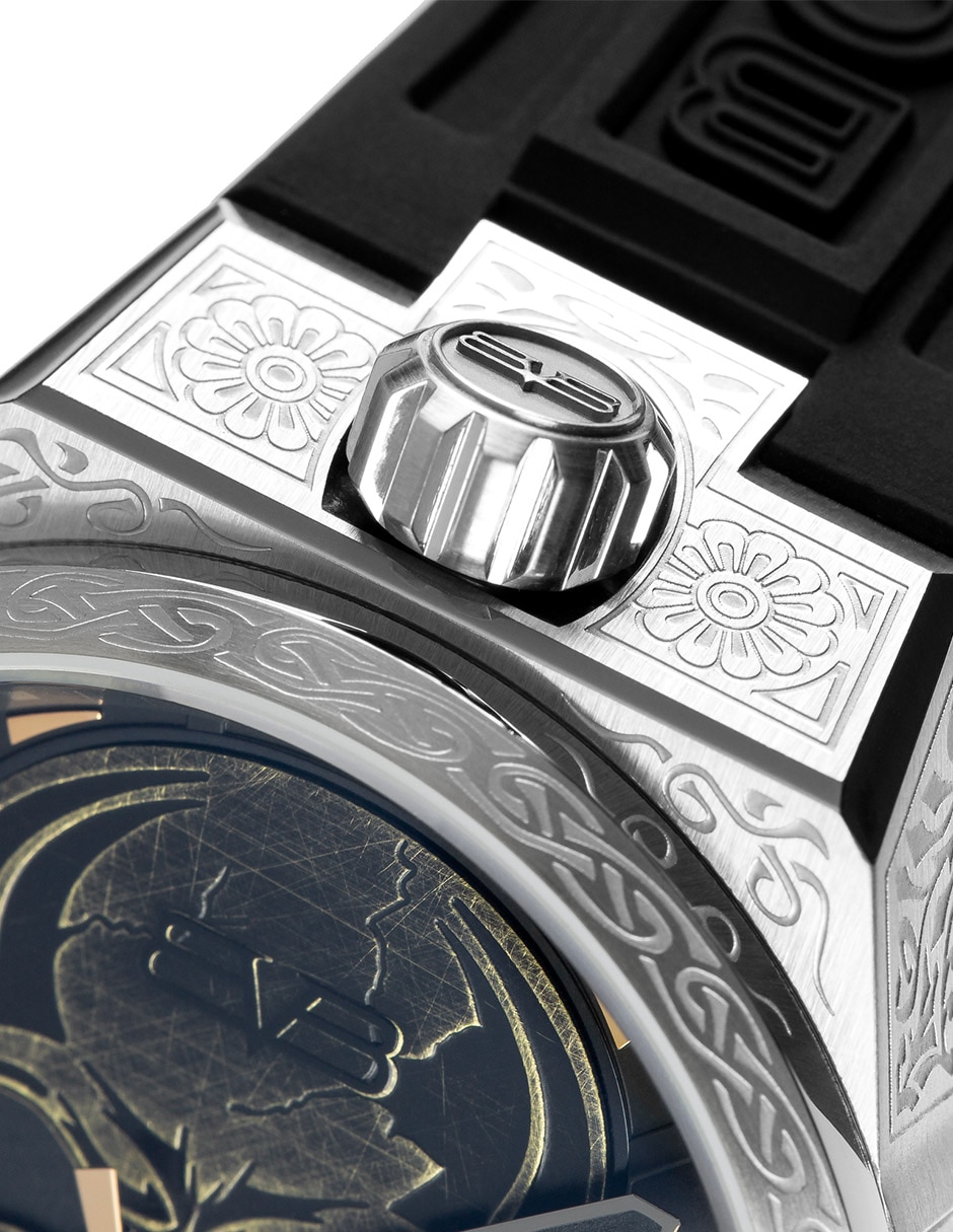 Reloj Bomberg Bolt-68 Neo Skull para hombre BF4308.6