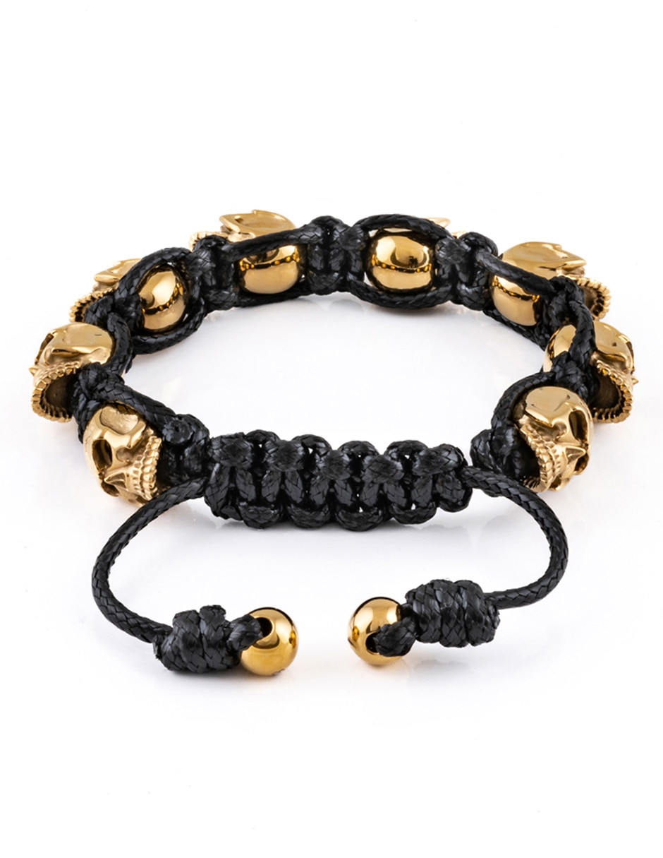 Pulsera con zirconia Skullies acabado brillante 3