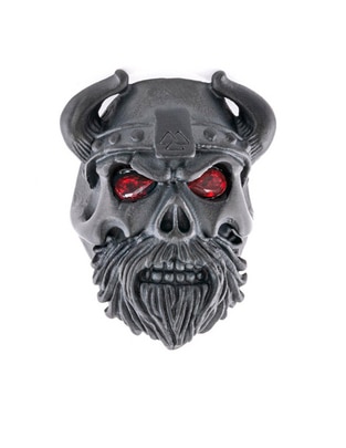 Anillo de calavera Viking Skulls zirconia mate Anillo de calavera Viking Skulls zirconia mate