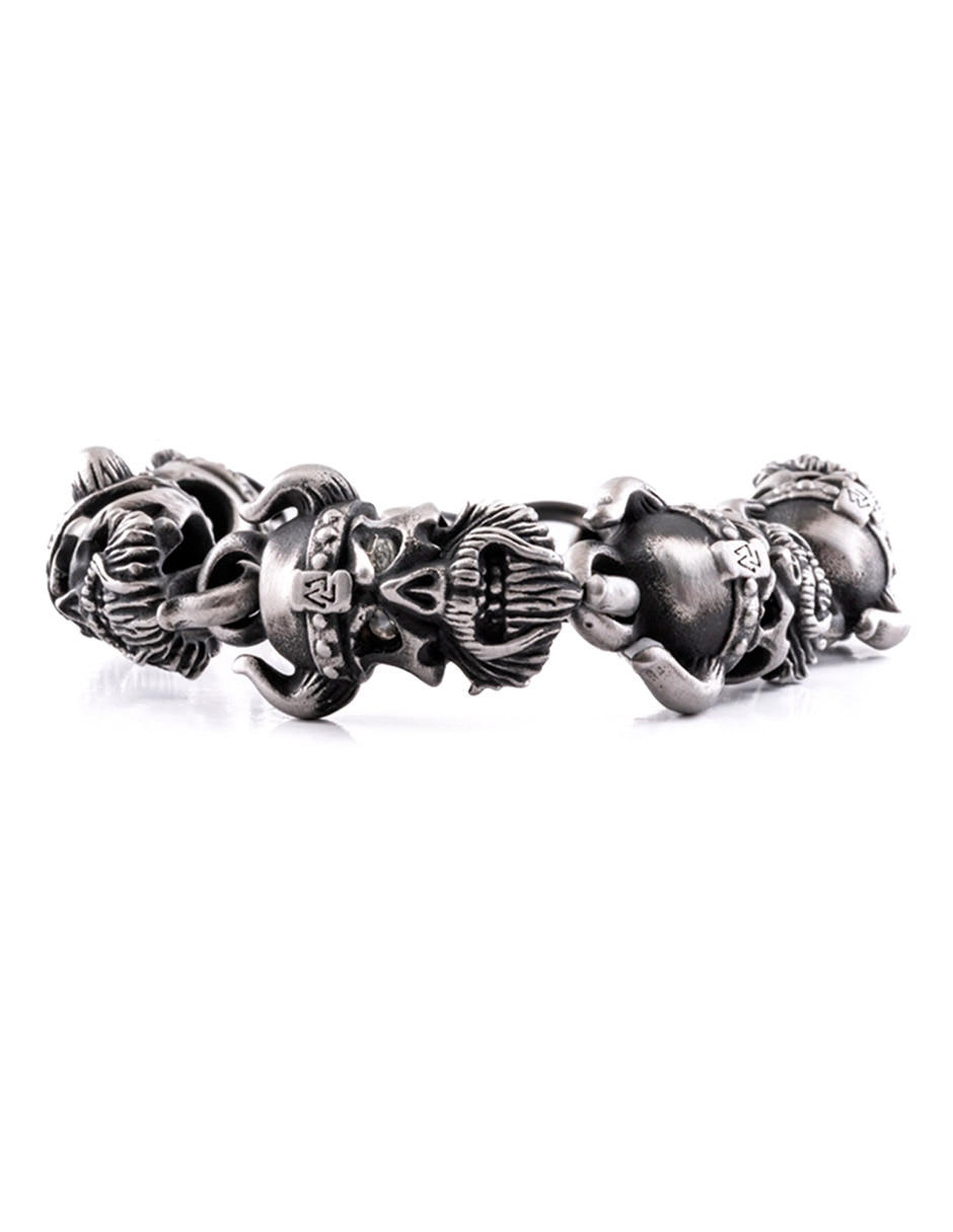 Brazalete Bomberg Viking con acabado pulido