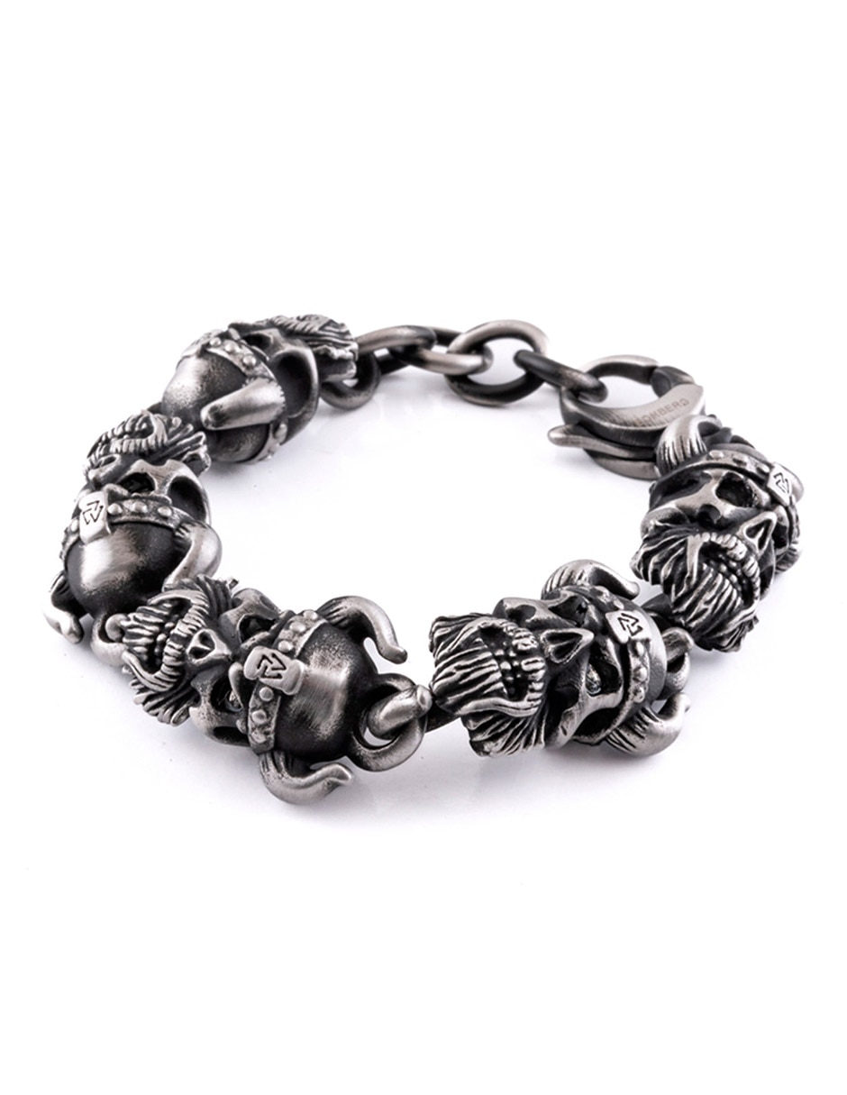 Brazalete Bomberg Viking con acabado pulido