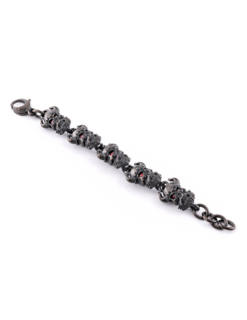 Brazalete con cristal Viking acabado mate 2
