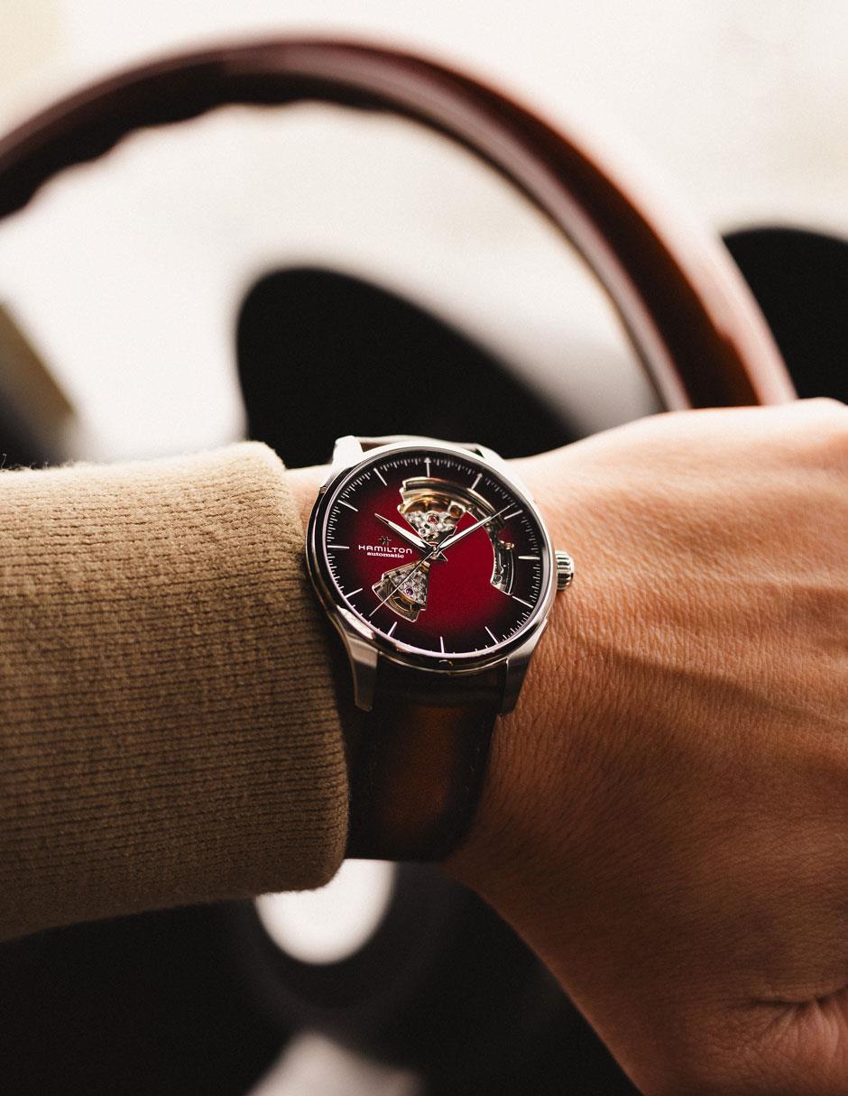 Reloj Jazzmaster Open Heart unisex H32675570