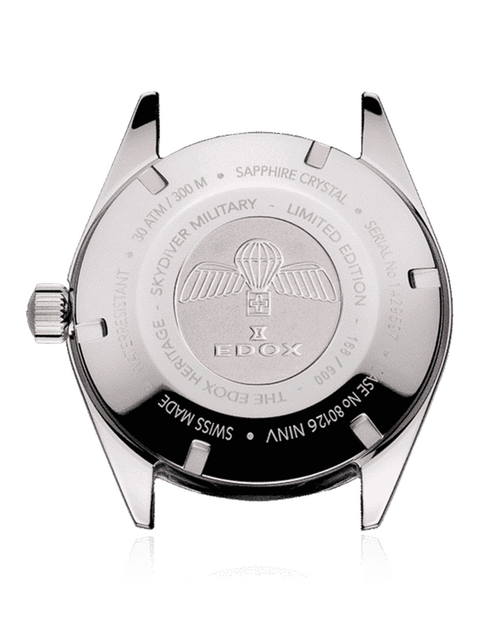 Reloj Edox Skydiver para hombre 80126 3BUM BUIN