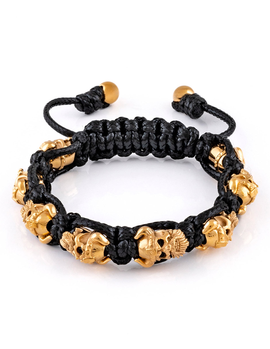 Brazalete con zirconia Viking acabado brillante
