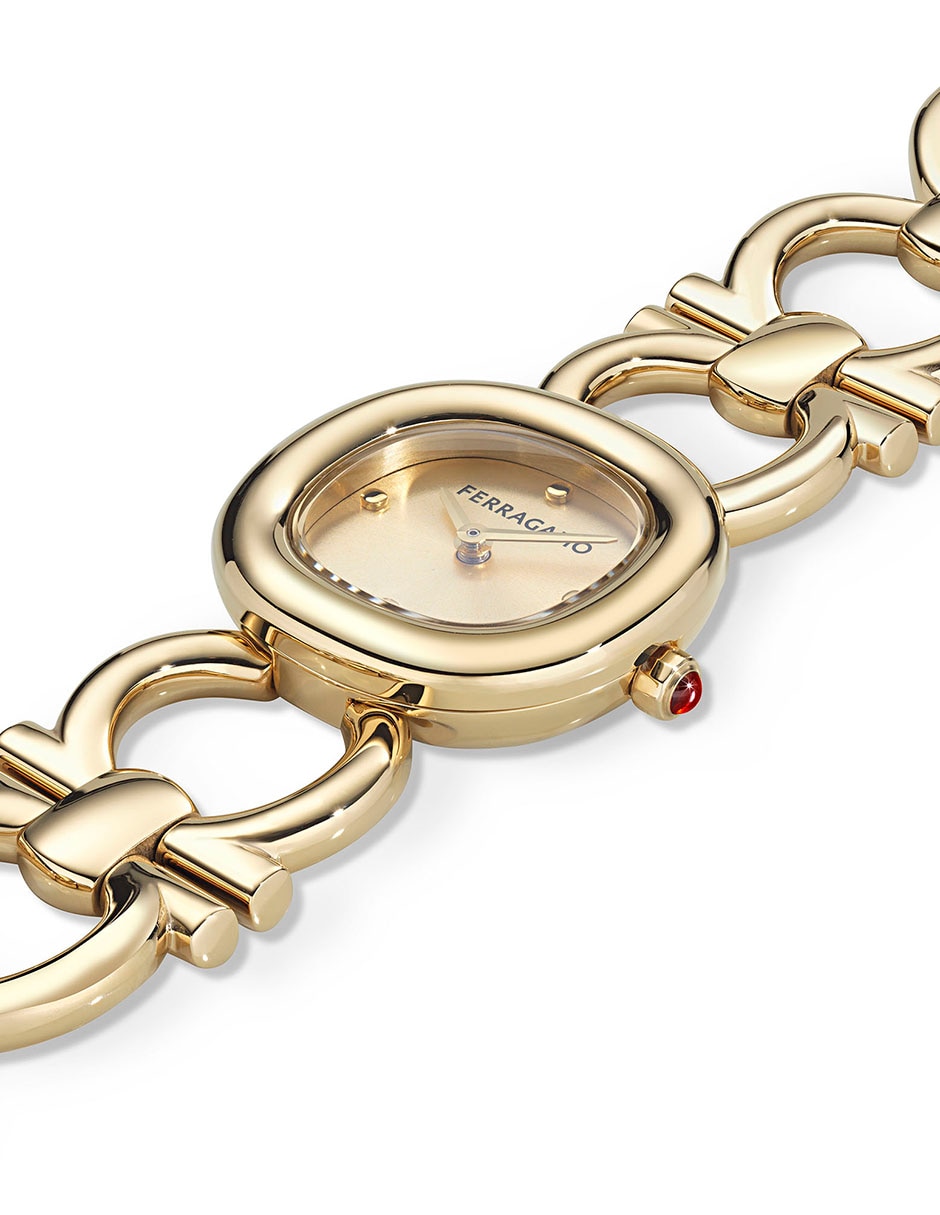 Reloj Salvatore Ferragamo Double Gancini Jewel para mujer SFZA00224