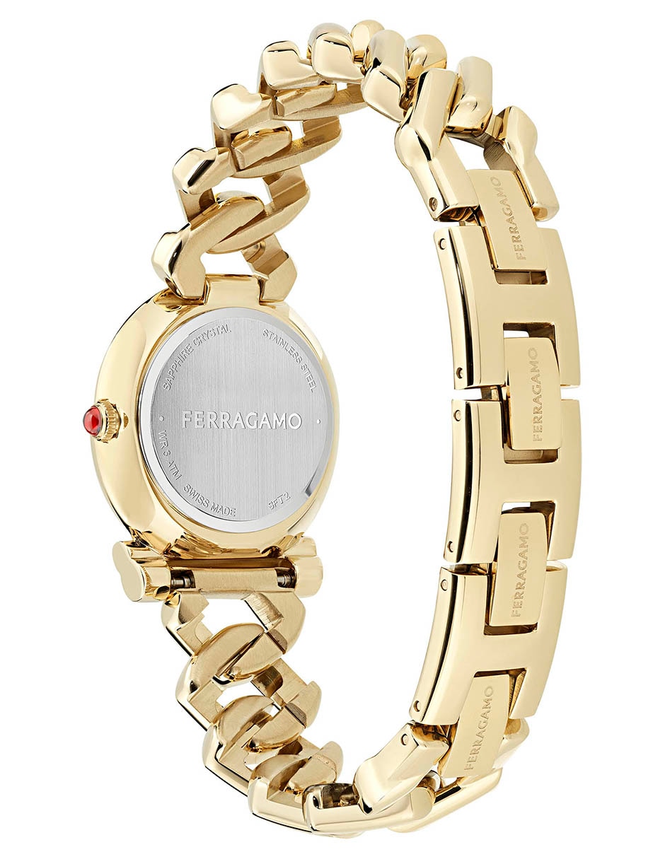 Reloj Gancini Twisted Chain para mujer SFT200125