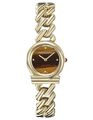 Reloj Gancini Twisted Chain para mujer SFT200325
