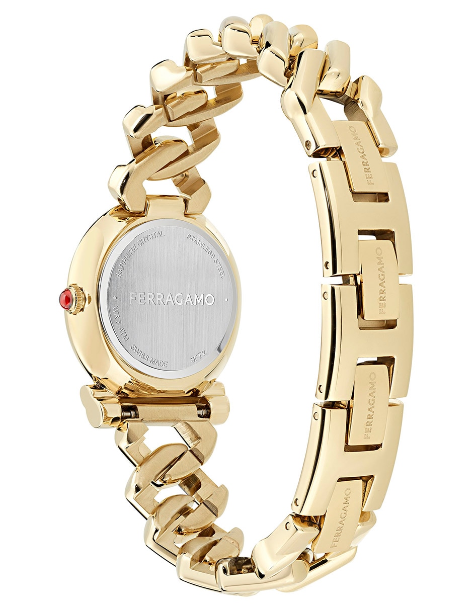Reloj Gancini Twisted Chain para mujer SFT200325
