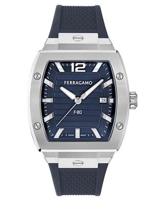Reloj Salvatore Ferragamo F-80 Tonneau para hombre SFT800125