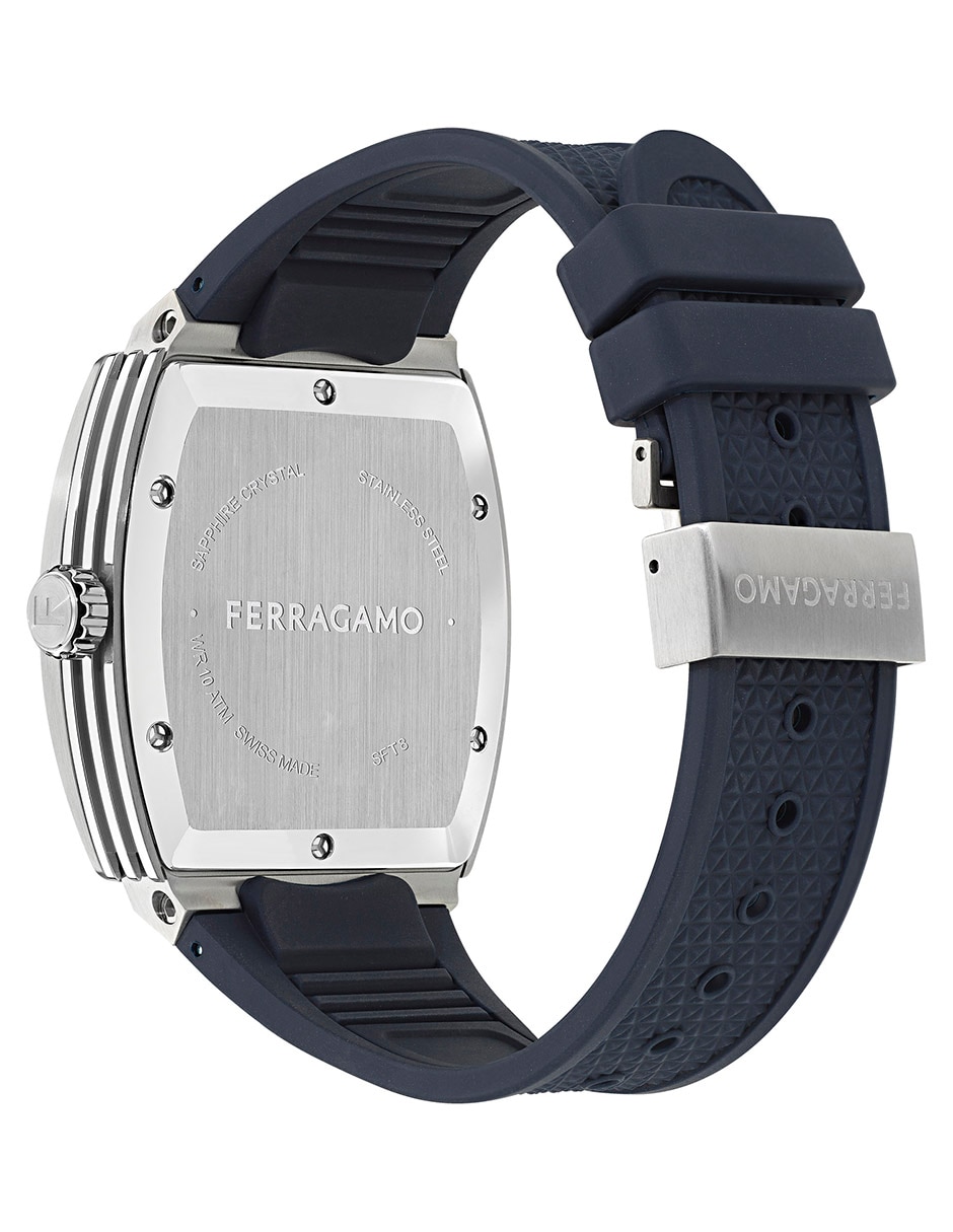 Reloj Salvatore Ferragamo F-80 Tonneau para hombre SFT800125