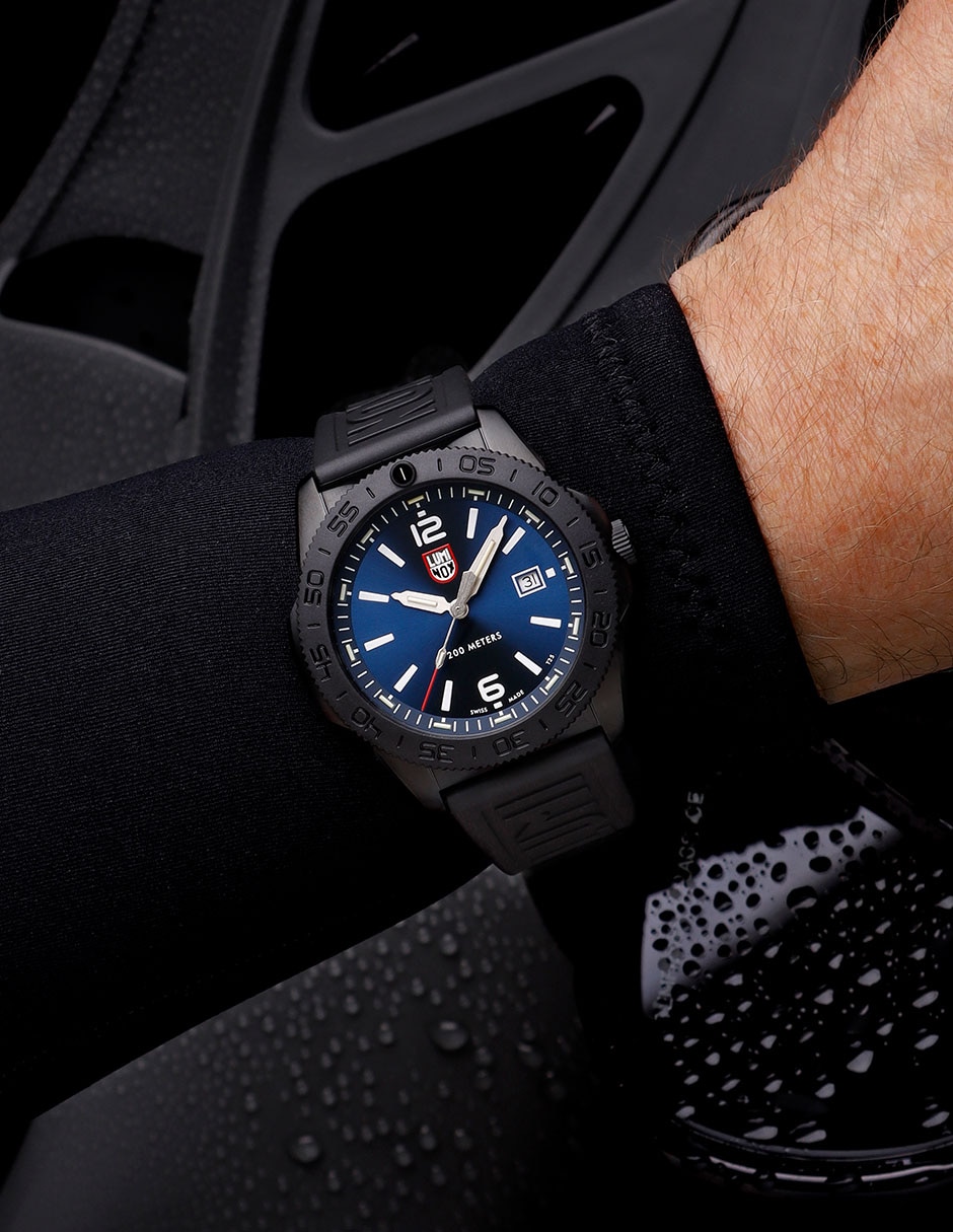 Reloj Pacific Diver Black Steel 3120 Series para hombre XS.3123.B