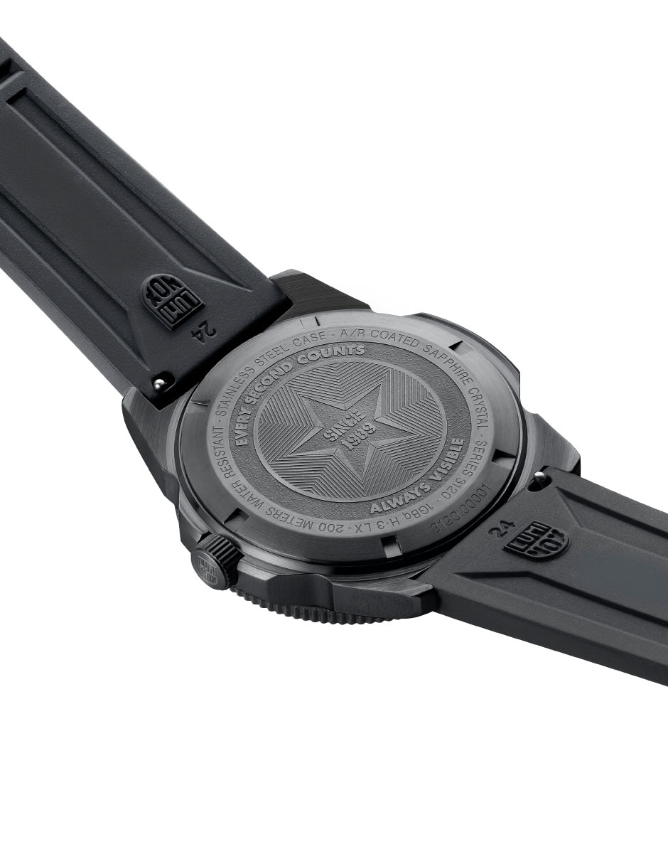 Reloj Pacific Diver Black Steel 3120 Series para hombre XS.3137.B