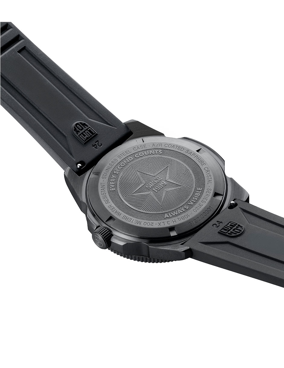 Reloj Pacific Diver Black Steel 3120 Series para hombre XS.3135.B