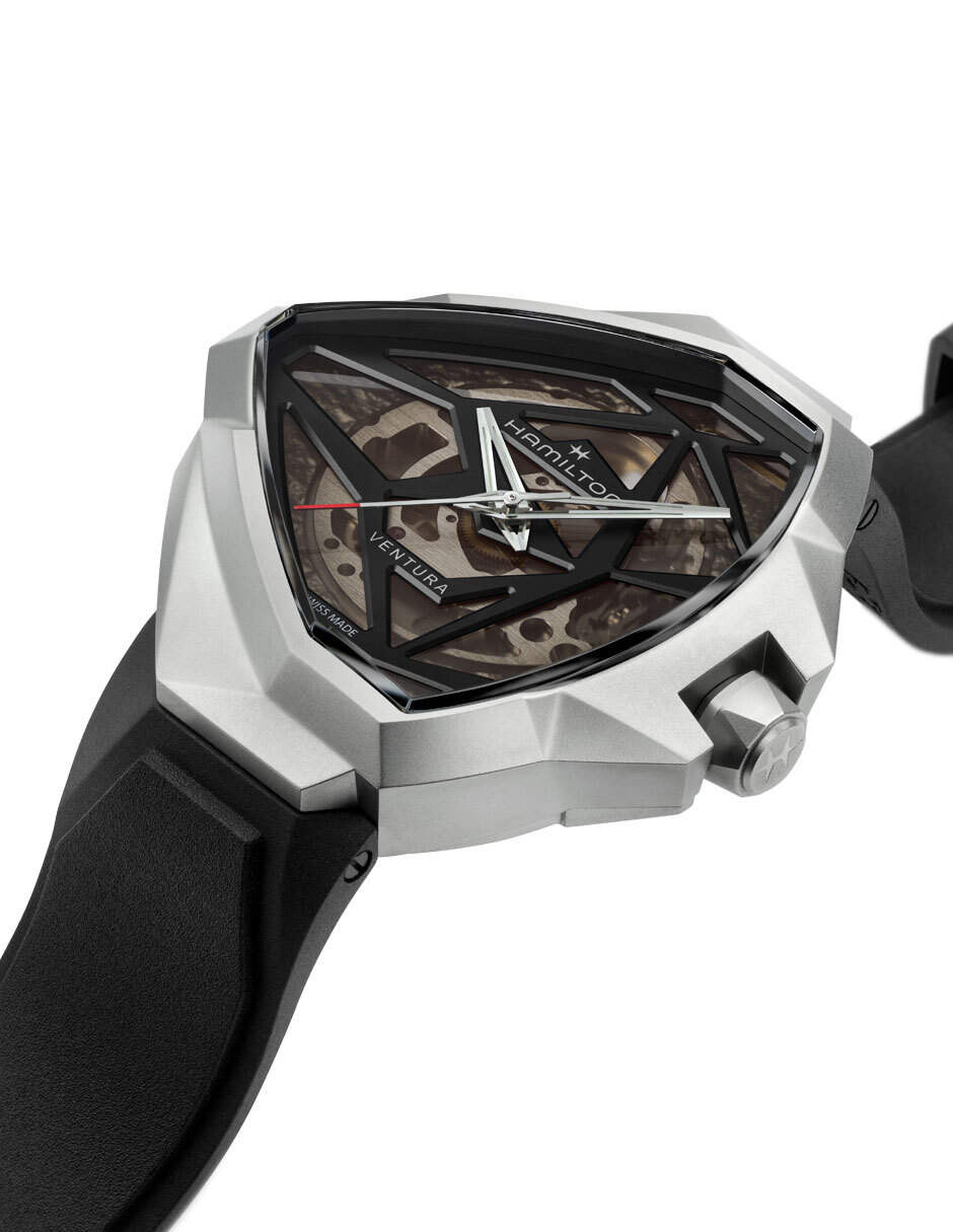 Reloj Ventura Edge Skeleton para hombre H24635330