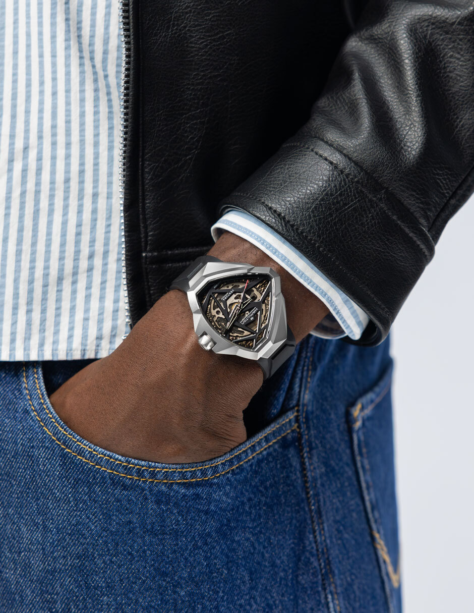 Reloj Ventura Edge Skeleton para hombre H24635330