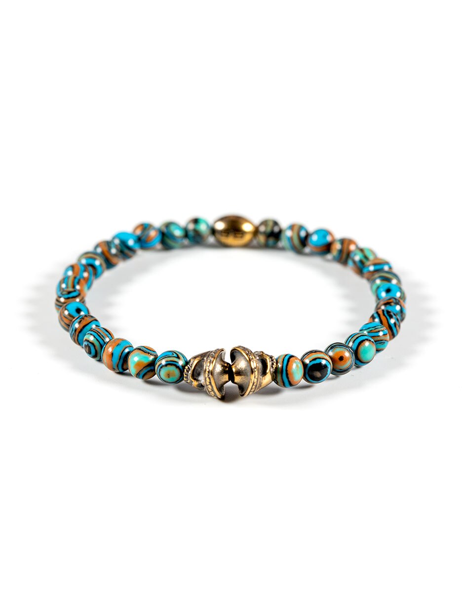 Pulsera con malaquita 2