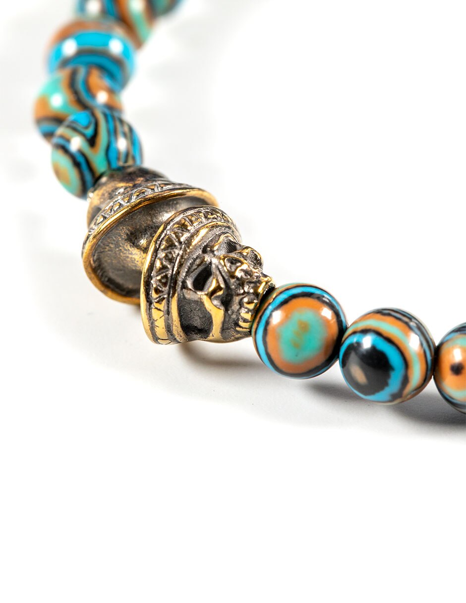 Pulsera con malaquita 3