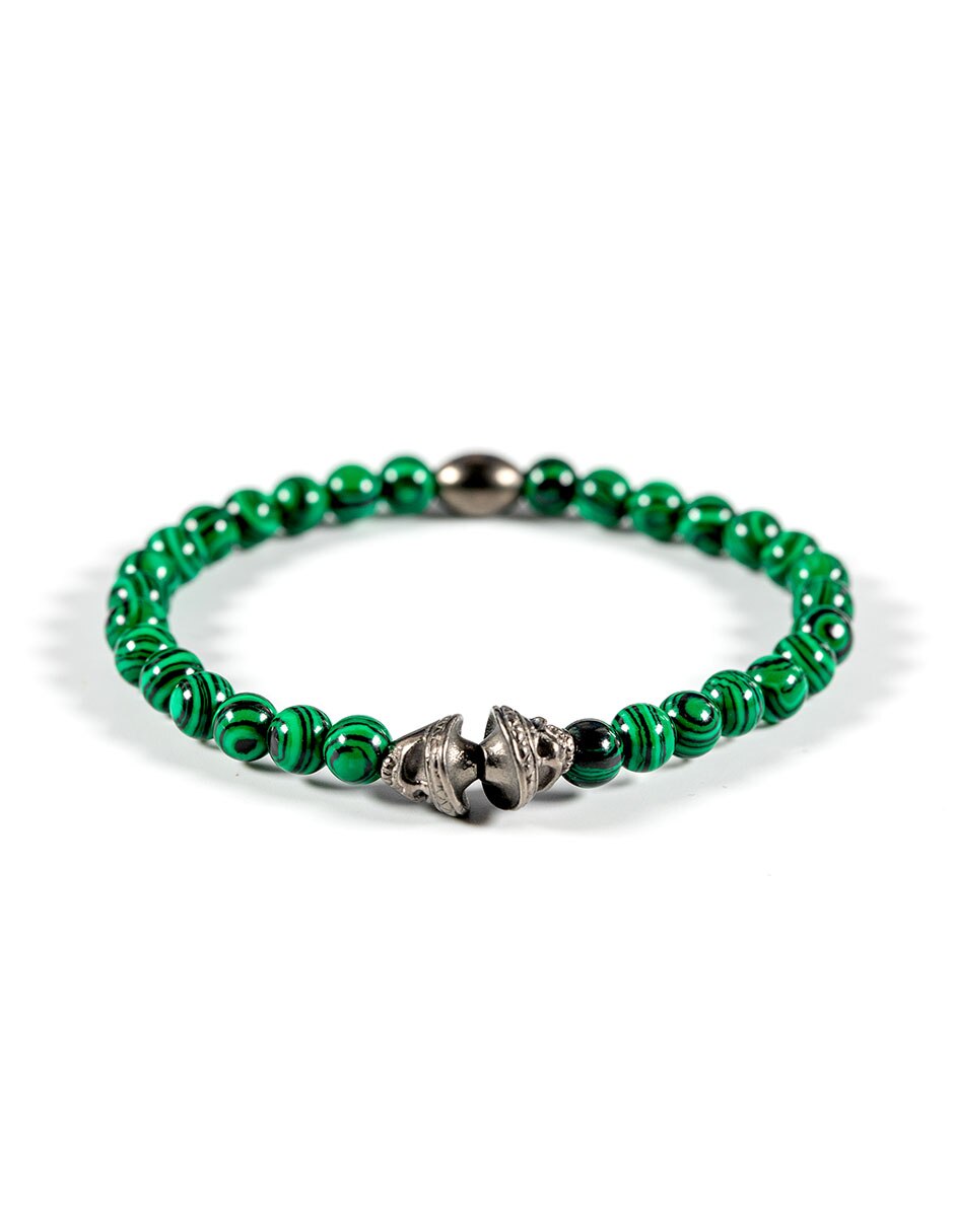 Pulsera con malaquita 2