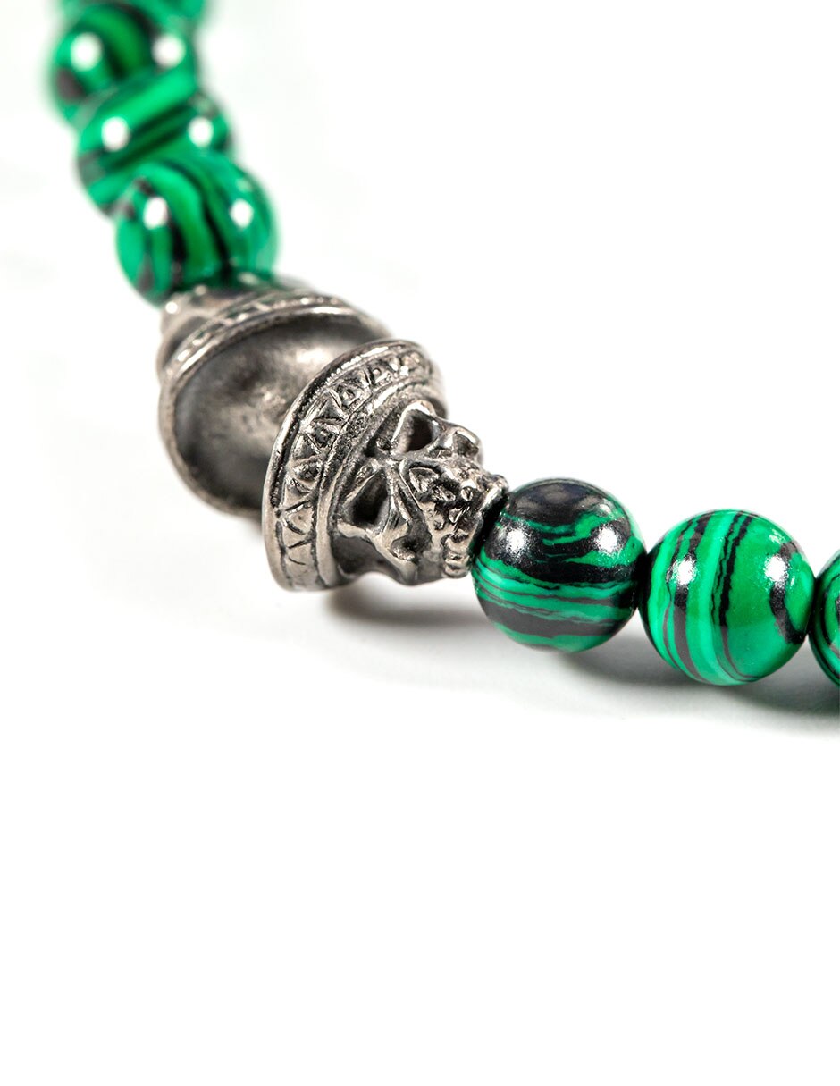 Pulsera con malaquita 3