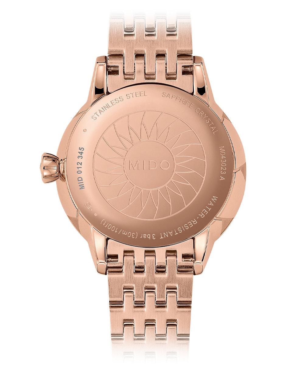 Reloj Fino Rainflower Moonphase Quartz Para Mujer M0430233310600 3