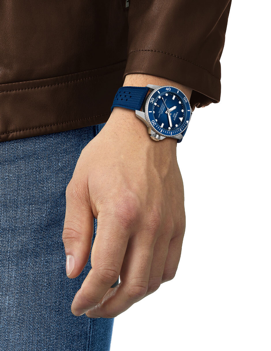Reloj seastar para hombre t1209071704100 4