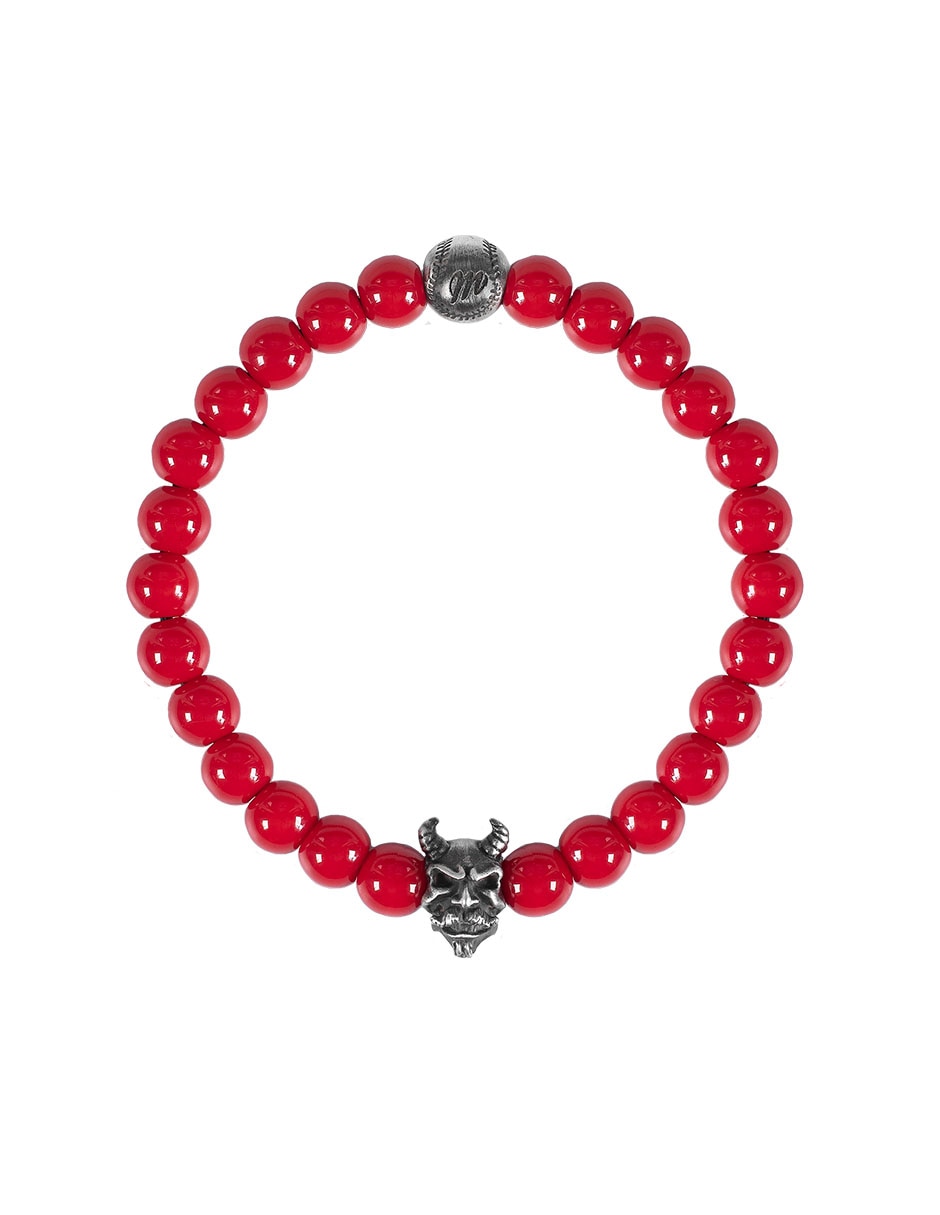 Accesorios de marca diablo de cuerno de acero inoxidable sin kilataje 1