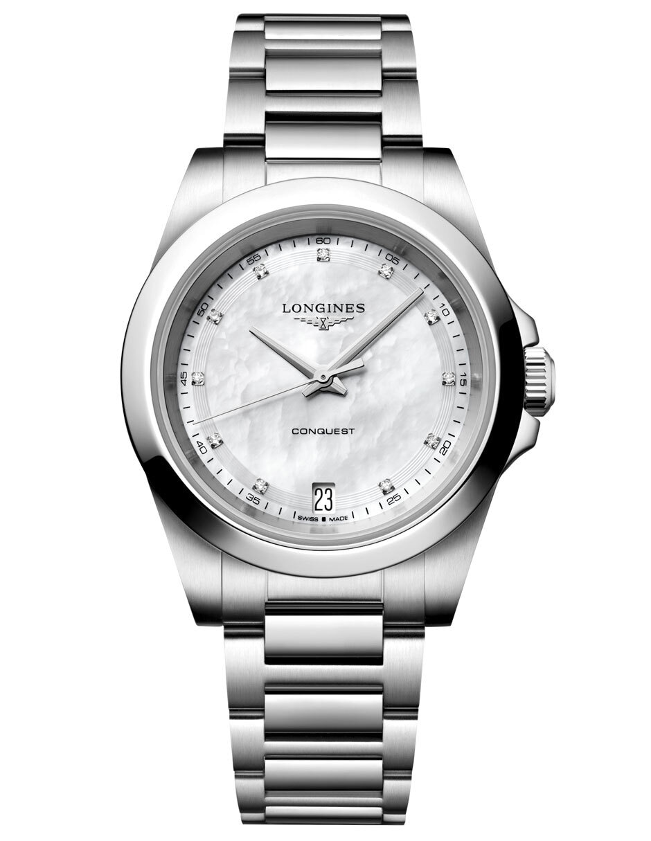 Reloj longines longines conquest para mujer l34604876